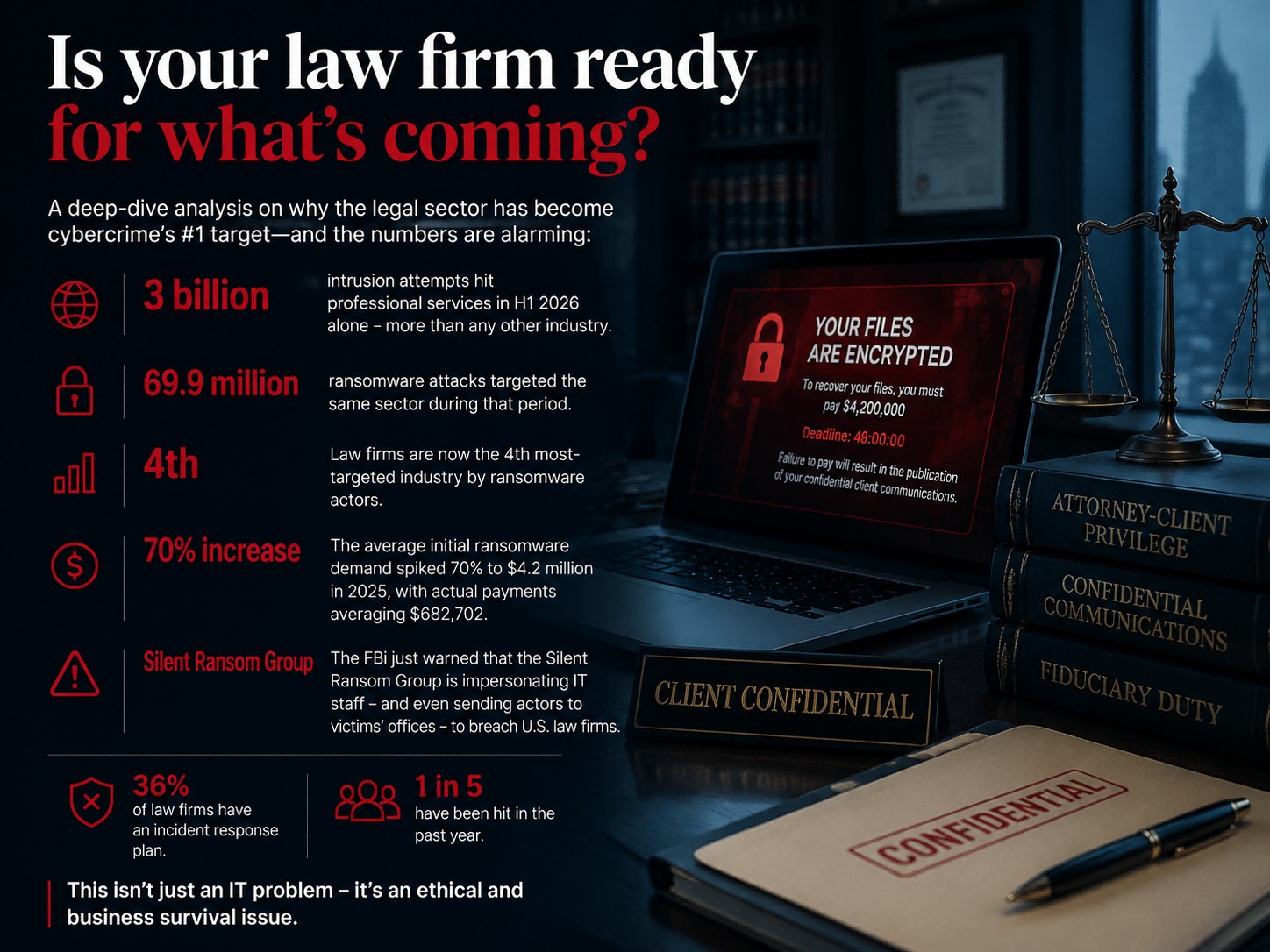 Why Law Firms Have Become Cybercrime’s Prime Target